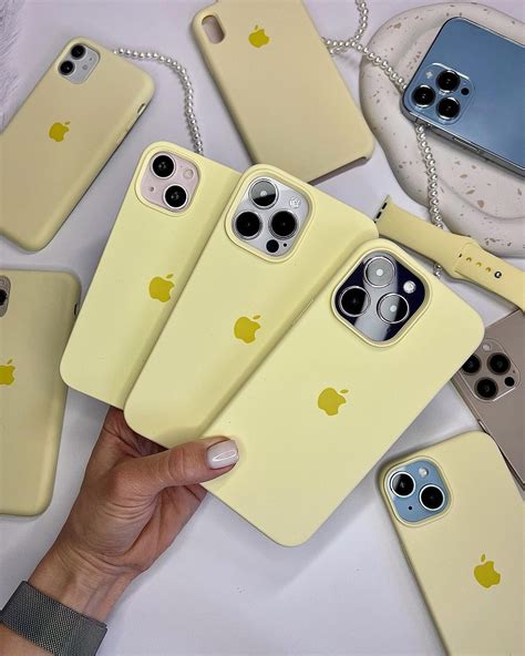 Milk Yellow iPhone Silicone Case | Soft Matte Finish | Neas Original™