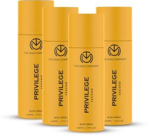 THE MAN COMPANY Legend Long-Lasting Deodorant Body Spray Deodorant ...