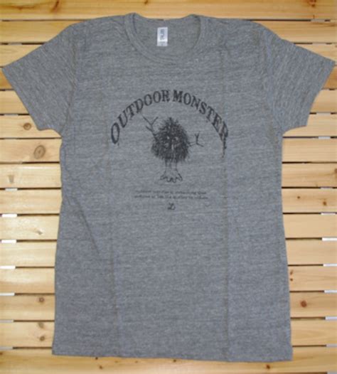 OUTDOOR MONSTER TEE TREE-MAN（ユニセックス/グレー） | Lock