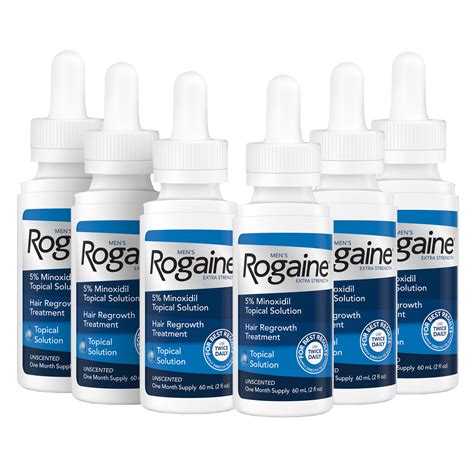 ROGAINE® for Men: Minoxidil Foam & Solution for Hair Regrowth | ROGAINE®Men's Products