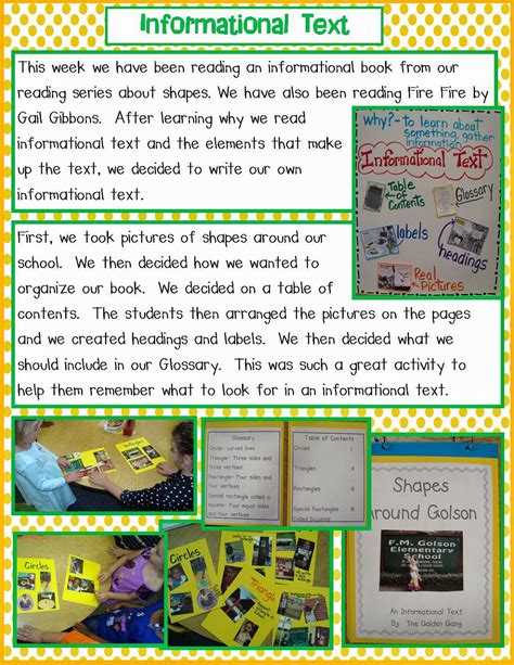 Image result for Information Text Examples