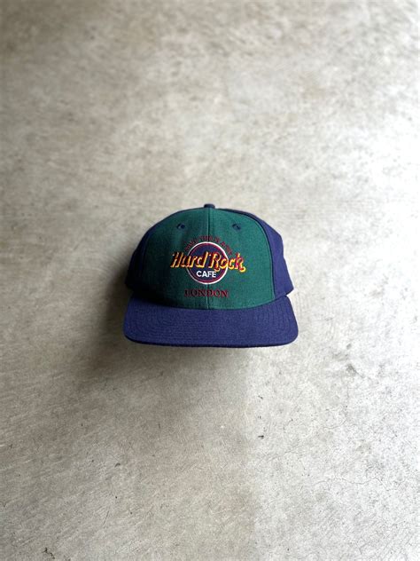 TAIWAN製 90's Hard Rock CAFE 6PANEL CAP “LONDON” | OLDROOKIE