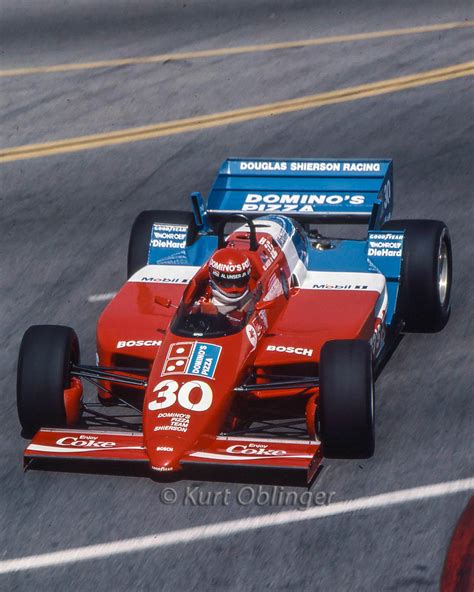 Al Unser Jr at Long Beach 1985 (personal photo) : r/INDYCAR