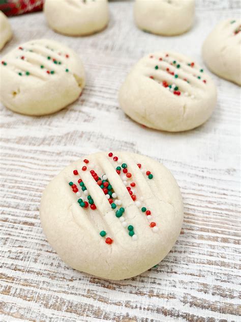 Whipped Shortbread Cookies