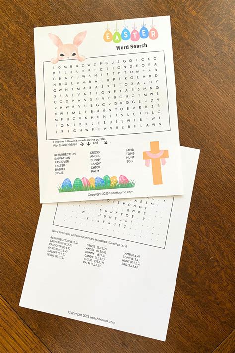 Image result for Easter Word Search