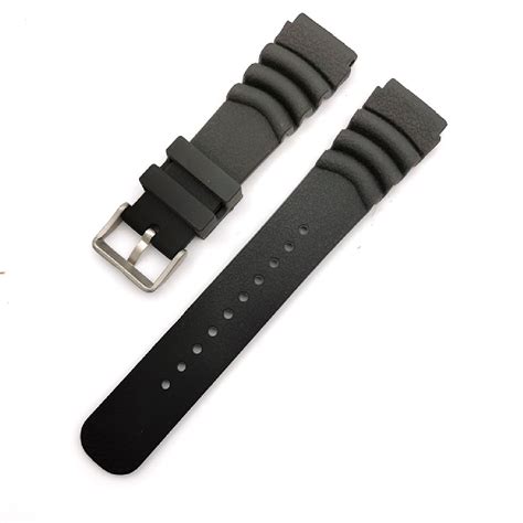 Steel & Silicone Replacement Watch Band For Citizen Dive BN0150-28E ...