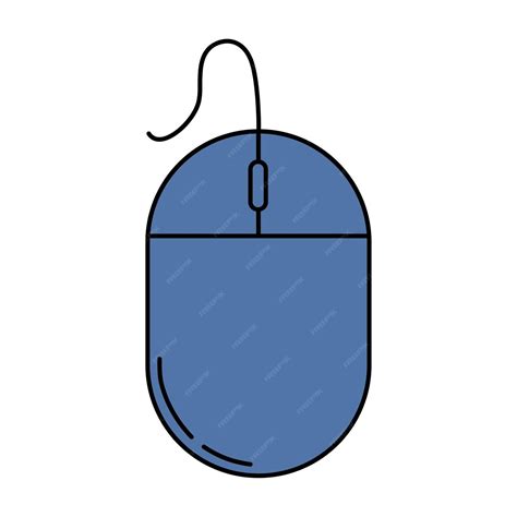 Blue Computer Mouse Vector 的图像结果