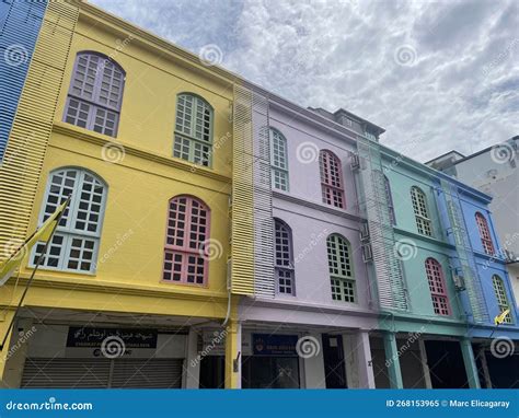Colorful Buildings Bandar Seri Begawan Brunei Stock Image - Image of ...