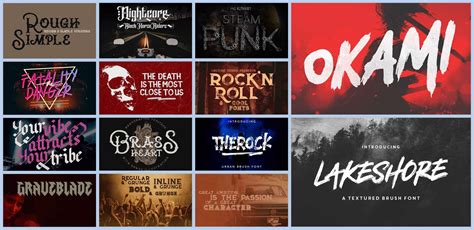 10+ Best Rock and Roll Fonts for 2021: Free and Premium