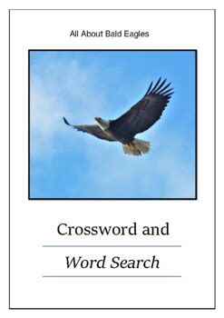 All About Bald Eagles - Crossword Puzzle and Word Search Bell Ringer