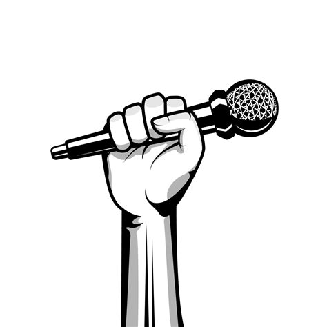 Person With Microphone Clip Art at Patricia Sheffield blog