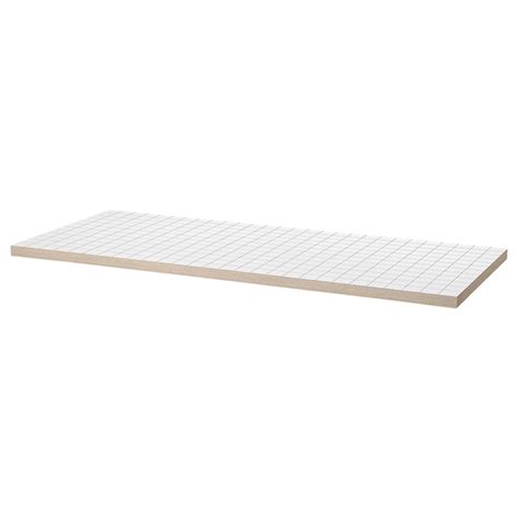 LAGKAPTEN / SPÄND desk, white/anthracite, 140x60 cm (551/8x235/8") - IKEA
