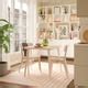 LISABO table, ash veneer, 88x78 cm (345/8x303/4") - IKEA