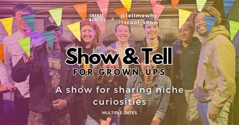 Show & Tell for Grown-Ups - Snakes & Lattes Chicago, 1965 N Milwaukee ...