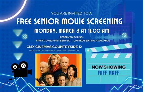 Senior Movie Day with Elevance & Dedicated Senior Medical Center, CMX ...