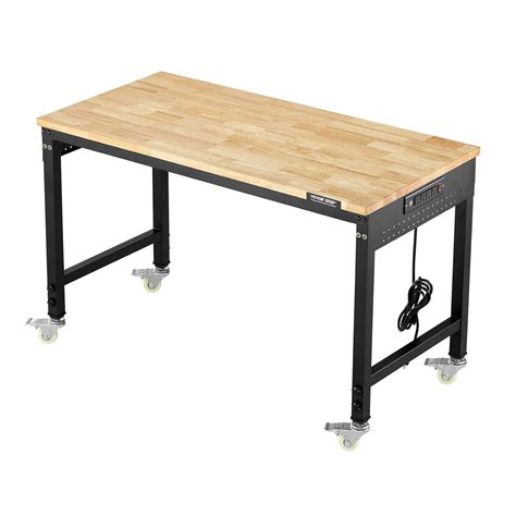 VEVOR Adjustable Workbench, 48-Inch Work Bench with India | Ubuy