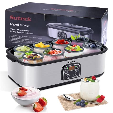 Buy Yogurt Maker Automatic Digital Yoghurt Maker Machine with 8 Glass ...