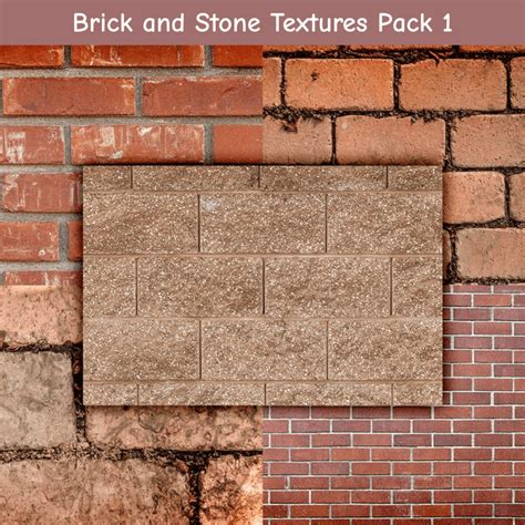 Brick and Stone Textures Pack 1 – MasterBundles