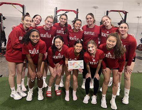 Seattle University Athletics Volleyball Clipart