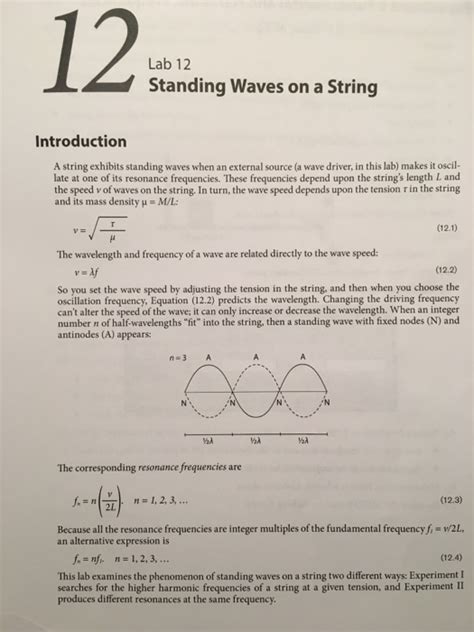 Image result for Waves on a String Lab