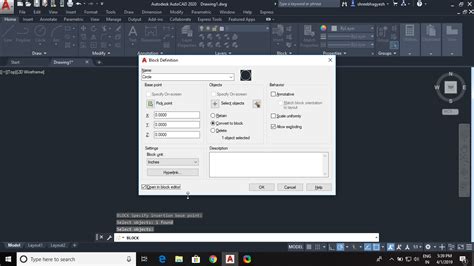 Image result for Dynamic Block AutoCAD Windows