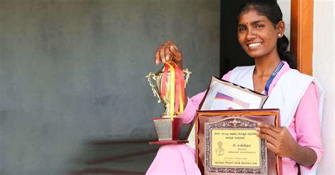 Sangeetha Chinnasamy from Veeranamoor’s tribal village became the first ...