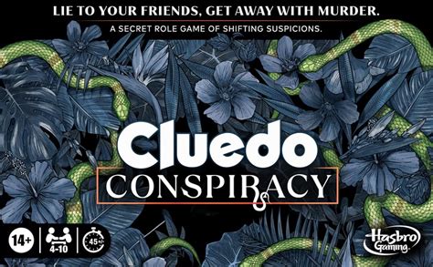 Buy Clue Conspiracy Board Game for Adults and Teens | Secret Role ...