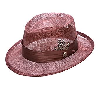 Montique Men's Sinamay Straw Hat : Amazon.in: Clothing & Accessories