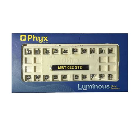 Phyx Luminous Metal Brackets – Dentalmantraa