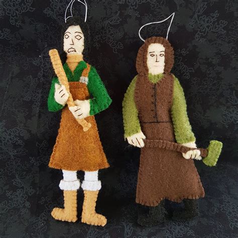 Patterns Stephen King Characters Felt Ornaments Set of 8 - Etsy