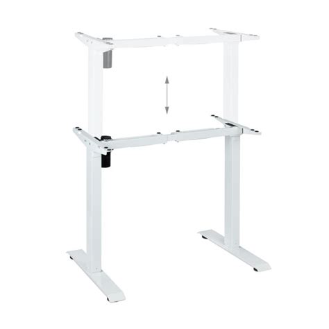 Height adjustable table frame