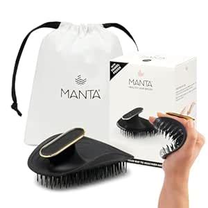 Buy Manta Original Anti-Breakage Hairbrush – Gentle Detangling Brush ...