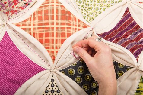 Image result for Tutorial On Making Cathedral Window Quilts