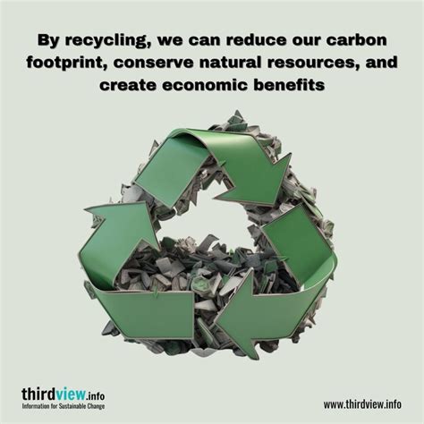 Exploring How Sustainable Consumption Patterns Drive the Need for Recycling - thirdview