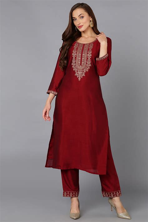 Find Premium-quality Kurta Sets with Trousers Online - Ahika