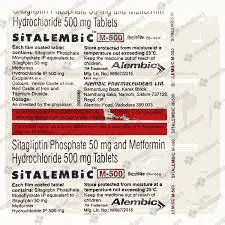 SITAMET 50/500MG TABLET 15'S: Uses, Price, Side effects & Generic ...