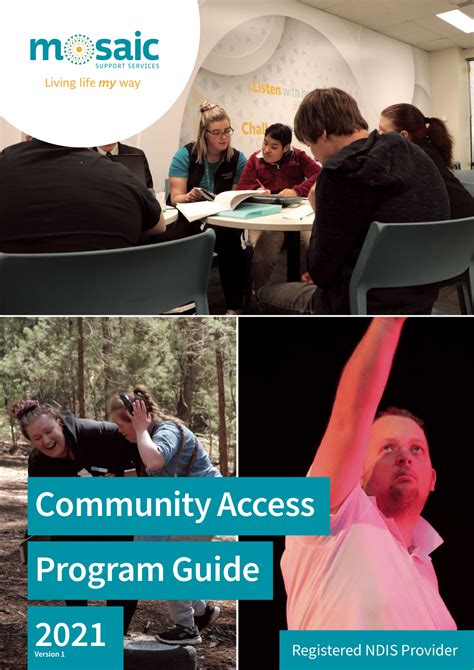 Image result for Community Access Schedule Example