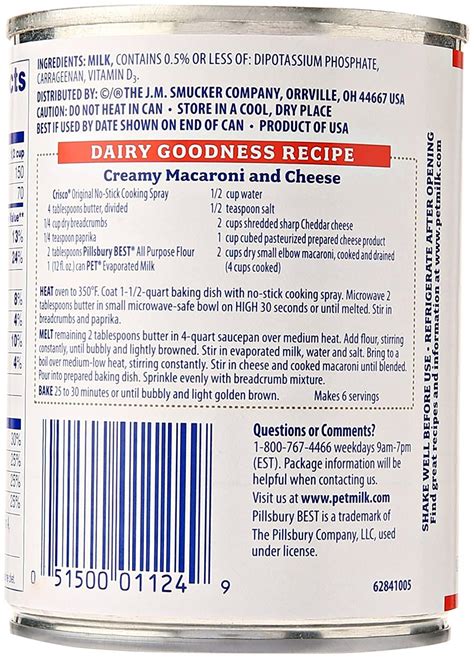 Pet Whole Evaporated Milk 12 oz - Premium Quality Dairy Product | Buy ...