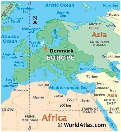 Denmark Maps & Facts - World Atlas