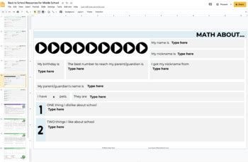 Image result for First Day of Middle School Math