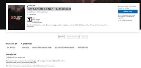 Image result for Rust Xbox Beta Code