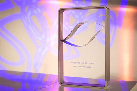 Ludwig-Erhard-Preis in Gold für das BMW Group Werk Leipzig. (09/2021)