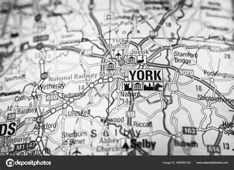 York England Map Europe — Stock Photo © aallm #466950162