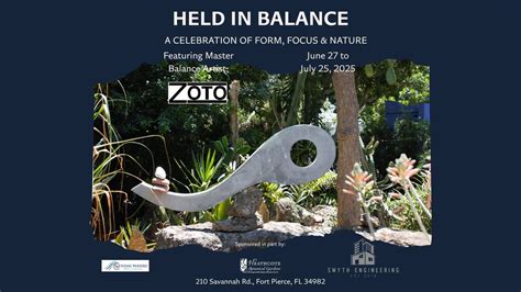 Held in Balance Art Display at Heathcote Botanical Gardens, 210 ...