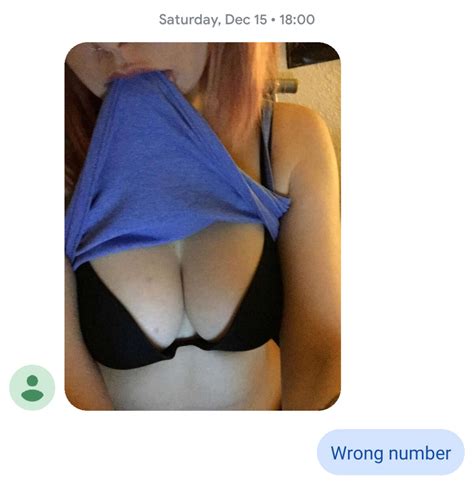 There's a new texting scam going around, and it starts with a picture of breasts
