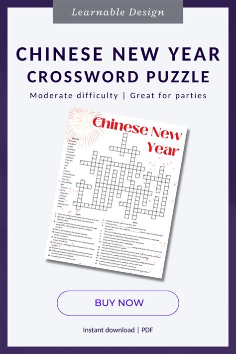 Why I made a Chinese New Year crossword puzzle - Learnable Design