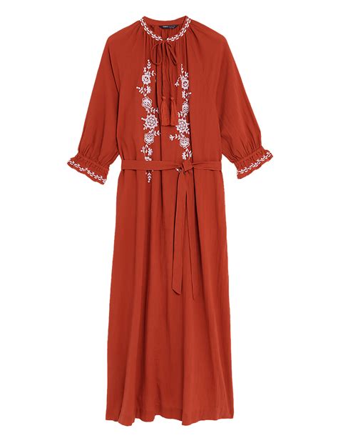Buy Pure Cotton Beach Cover Up Kaftan at Marks & Spencer