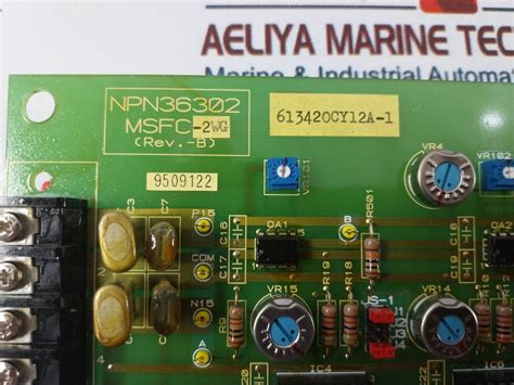 Nishishiba MSFC-2WG Control Panel Module NPN36302 Rev:B – Aeliya Marine ...