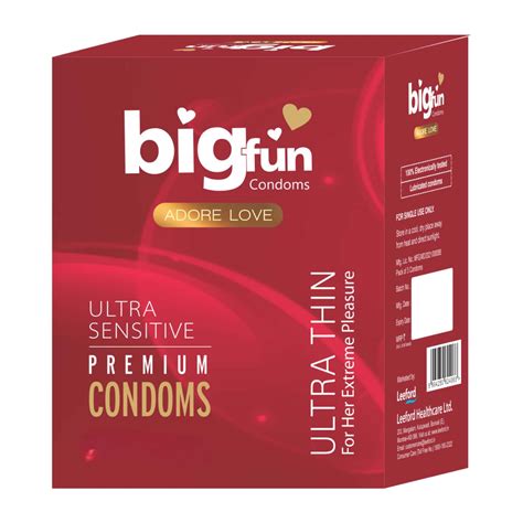 Buy BIGFUN ULTRA THIN-3 PC CONDOM Online & Get Upto 60% OFF at PharmEasy