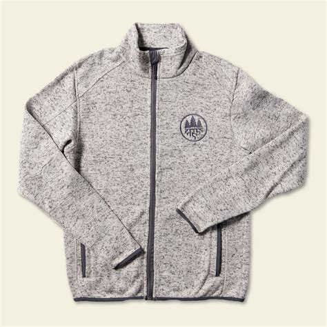 Men’s Grey Fleece Jacket – Everarbor